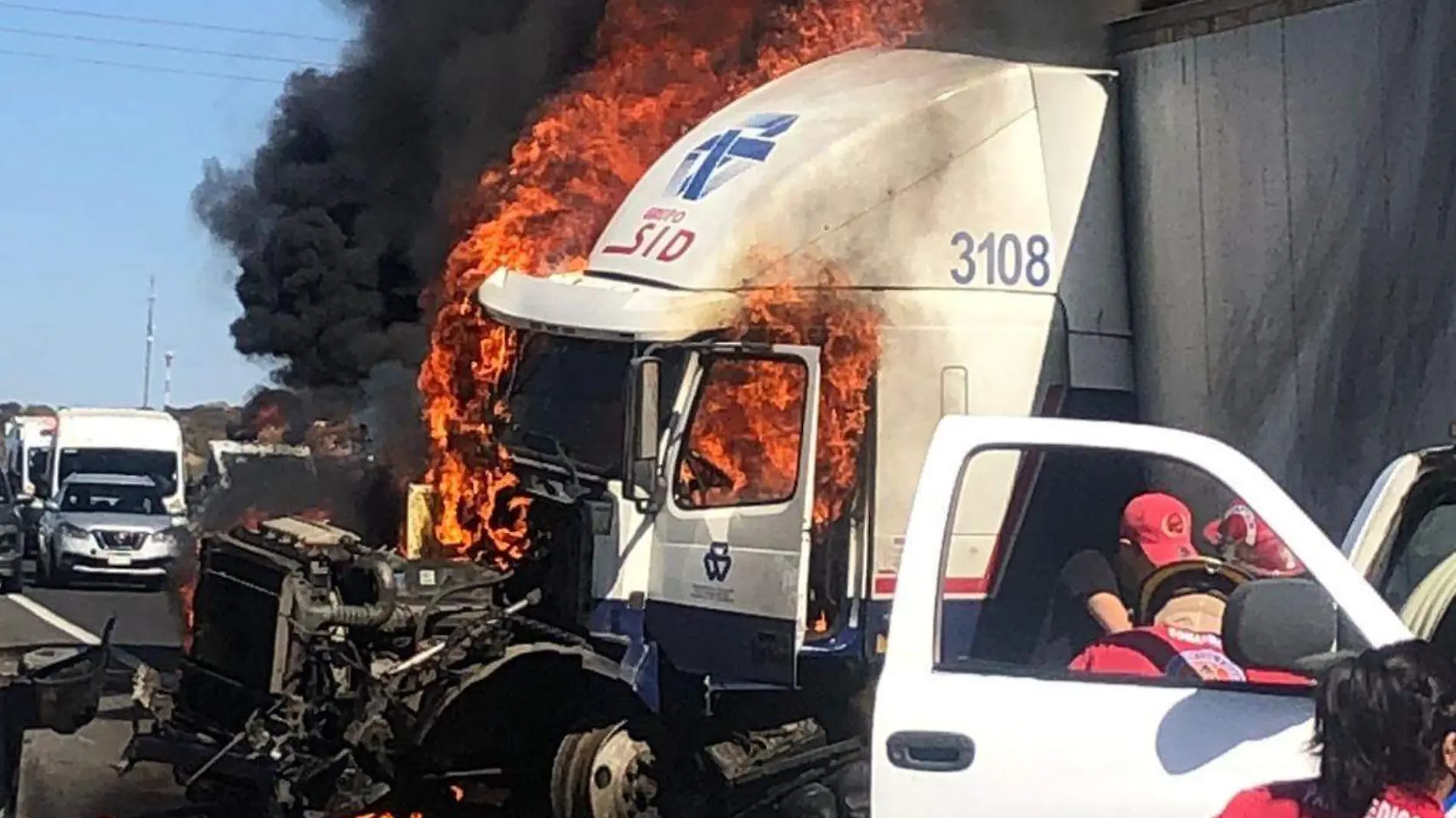 Choque autopista Guadalajara Zapotlanejo